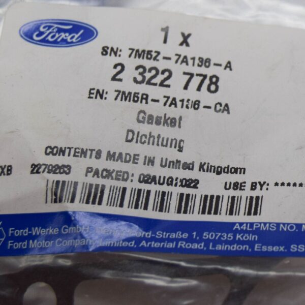 2322778 - FORD KUGA MK2 C520 GEARBOX PUMP SEAL 7M5R-7A136-CA 2322778 NEW