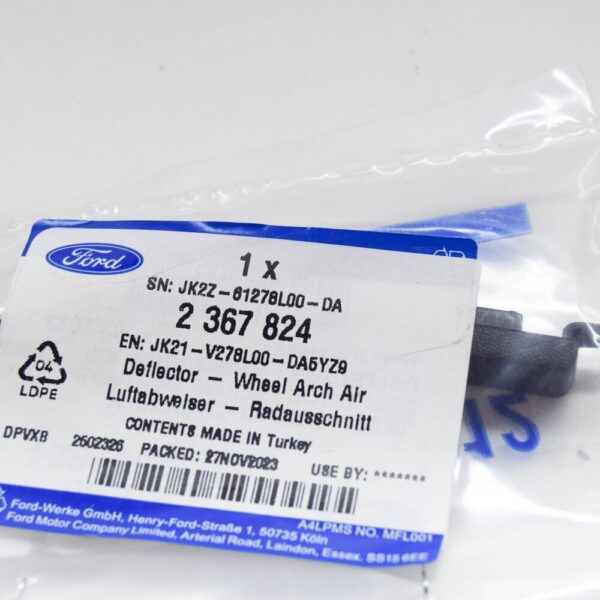2367824 - FORD TOURNEO CUSTOM FRONT RIGHT WHEEL ARCH DEFLECTOR 2367824 NEW