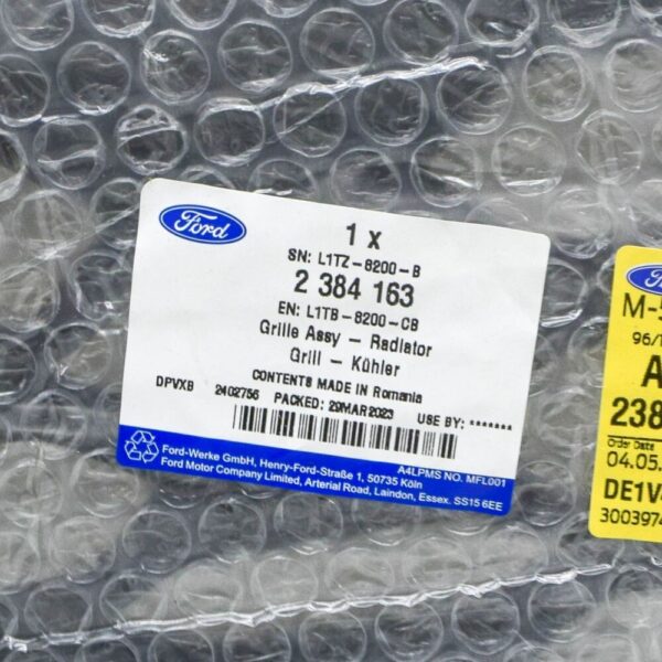 2384163 - Ford Puma J2K CF7 Front Bumper Radiator Grill 2384163 L1TB8200CB NEW