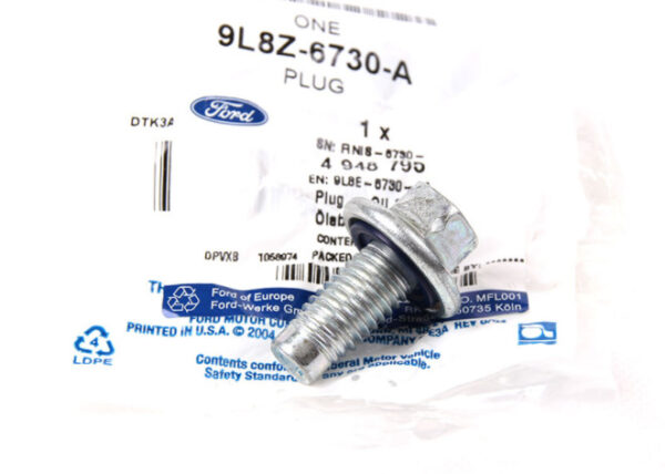4948795 - NEW FORD FOCUS C346 MK3 OIL DRAIN SCREW 9L8E-6730-AA 4948795 ORIGINAL