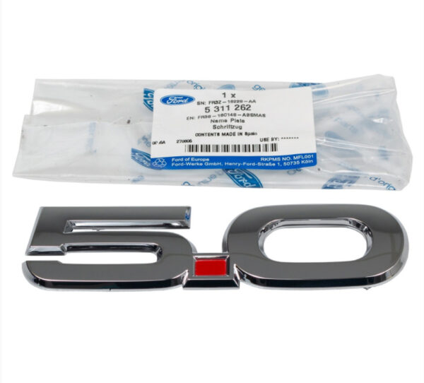 5311262 - NEW FORD MUSTANG MK6 FRONT RIGHT FENDER EMBLEM 5311262 ORIGINAL