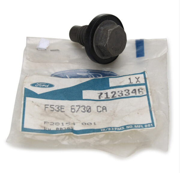 7123346 - NEW FORD MONDEO MK3 OIL DRAIN SCREW 7123346 F53E-6730-CA ORIGINAL