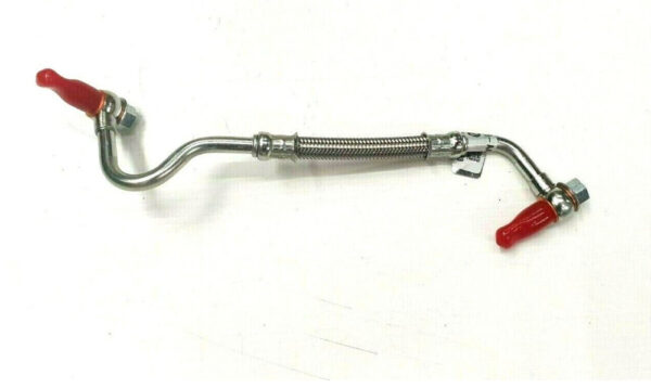AJ813402 - JAGUAR F-PACE X761 Lower Turbocharger Oil Inlet Pipe AJ813402 NEW Original