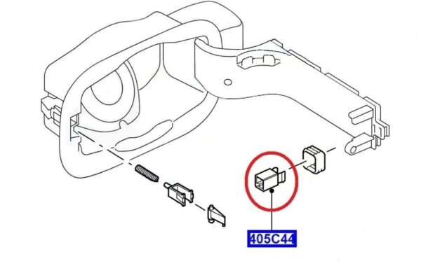 ARV780020 - Land Rover Discovery 3 4 Range Rover Sport Sport Carbu Refueling Door