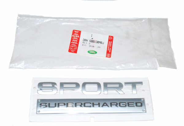 DAH500130MBJ - LR Range Rover Sport L320 Tailgate Badge DAH500130MBJ New Original