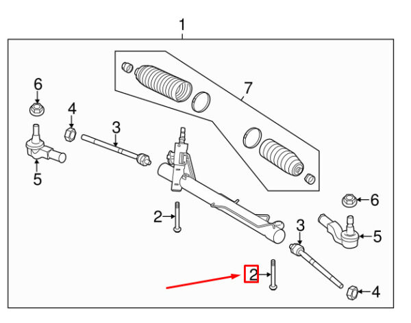 LR000090 - LAND ROVER FREELANDER L359 Transmission Screw LR000090 NEW GENUINE