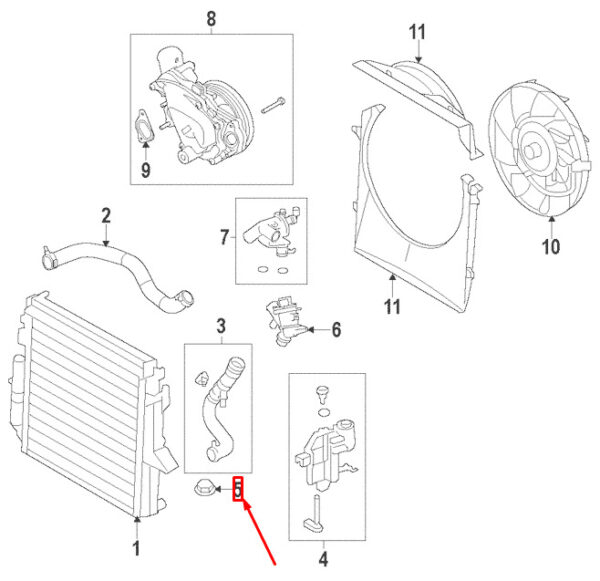 LR010965 - LAND ROVER DISCOVERY L462 Expansion Container Lid LR010965 NEW GENUINE