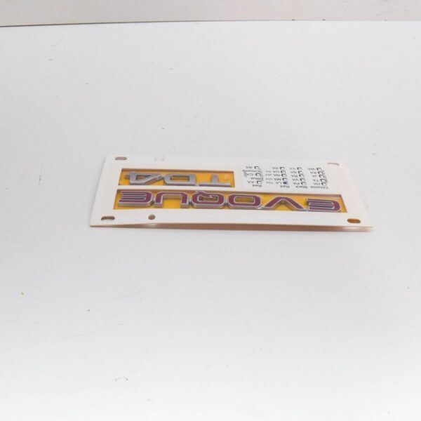 LR032326 - LAND ROVER RANGE ROVER EVOQUE L538 Rear Lid Name Plate LR032326 NEW GENUINE