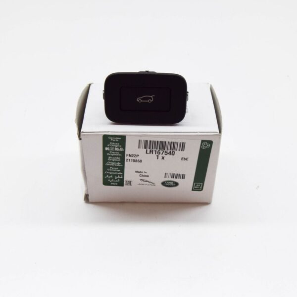 LR167540 - Land Rover Discovery V L462 Tailgate Opening Switch LR167540, Original Part