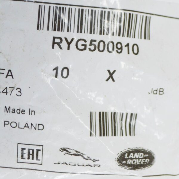 RYG500910 - LAND ROVER DISCOVERY L462 Front Bumper Side Retainer Bolt RYG500910 NEW