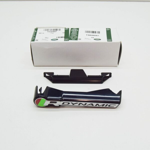 T4A44697 - JAGUAR F-PACE X761 Front R-Dynamic Badge And Plinth T4A44697 NEW GENUINE