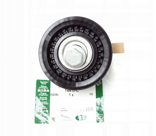 T4N1243 - JAGUAR XJ X351 Left Drive Belt Diversion Roller T4N1243 NEW ORIGINAL