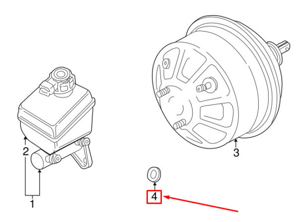 WA108056 - 25PCS NEW LAND ROVER RANGE ROVER L314 POWER BOOSTER WASHING MACHINE WA108056