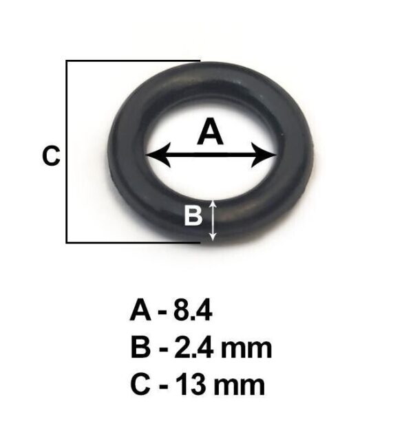 A0000780580 - Mercedes Benz MB OM642 OM651 ORIGINAL RUBBER INJECTOR SEALING GASKET