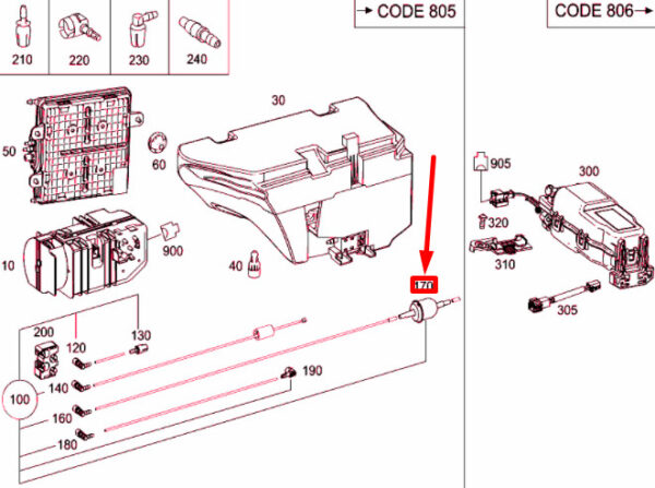 A0000780656 - NEW MERCEDES-BENZ W166 GLE VACUUM AND PUMP CONNECTION SIEVE A0000780656 ORIGINAL