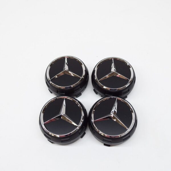 A00040009009283 - Mercedes-Benz C W204 Wheel Hub Cover Cap 4 Piece A00040009009283 New