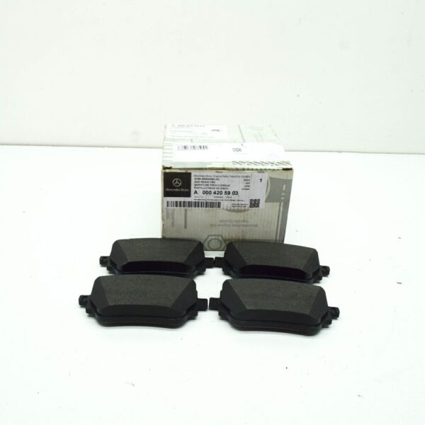 A0004205903 - NEW MERCEDES-BENZ CLA COUPE C118 REAR BRAKE PADS SET A0004205903 ORIGINAL