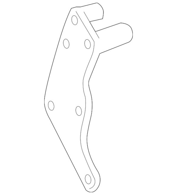 A0004663240 - NEW MERCEDES-BENZS CLASS REAR POWER STEERING PUMP MOUNT A0004663240 GENUINE