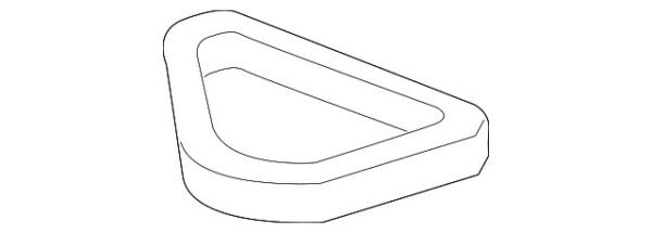 A0008310700 - NEW MERCEDES-BENZ METRIS CLASS FRONT HVAC CASE SEAL A0008310700 ORIGINAL