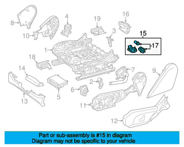 A00090639049051 - Mercedes-Benz Front Courtesy Light A00090639049051