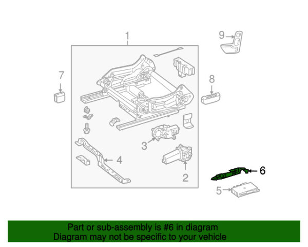 A0009190514 - NEW MERCEDES-BENZ R C-CLASS LEFT HAND TRACK A0009190514 GENUINE