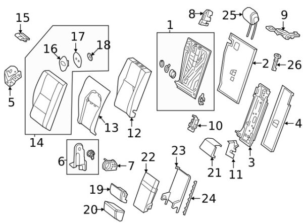 A00097061028T14 - NEW MERCEDES-BENZ GLC E-CLASS REAR EXTERIOR TRANSITION GUIDE A00097061028T14 ORIGINAL