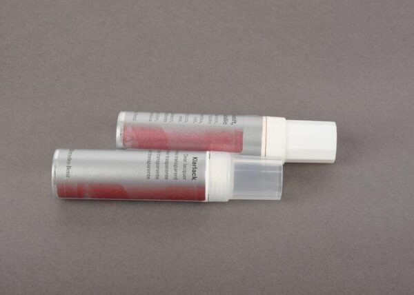 A0009862350099744 - Mercedes-Benz Touch Up Paint Stick Glossy Metallic Silver Authentic