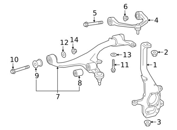 A0009902619 - MERCEDES-BENZ G-CLASS REAR UNDER LOWER SUSPENSION CONTROL A0009902619