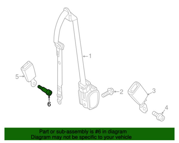 A0009903502 - NEW MERCEDES-BENZ METRIS CLASS SAFETY BELT CONTAINER A0009903502 ORIGINAL