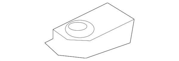 A0009907224 - NEW MERCEDES-BENZ CLA A CLASS ROCKER PANEL MOLD NUT A0009907224 ORIGINAL