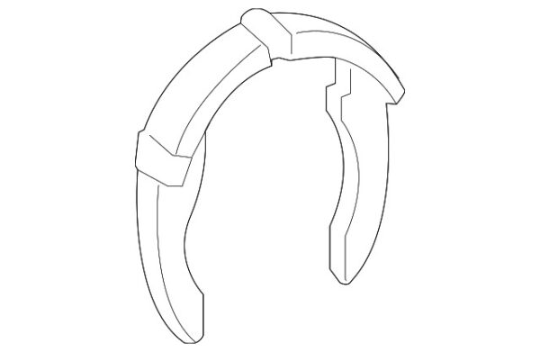 A0009914700 - Mercedes-Benz Engine Coolant Thermostat Housing C-Clip A0009914700