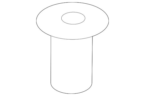 A0009929210 - Mercedes-Benz spacer for rear air suspension compressor A0009929210