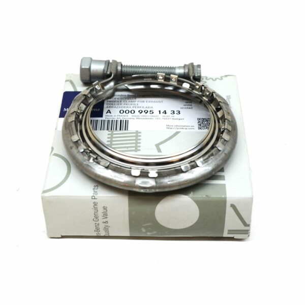 A0009951433 - NEW MB GLE W166 REAR EXHAUST PIPE CONNECT CLAMP A0009951433 ORIGINAL