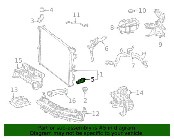A0009973707 - NEW MERCEDES-BENZ AMG ONE CLASS REAR COOLER DRAIN PLUG A0009973707 GENUINE