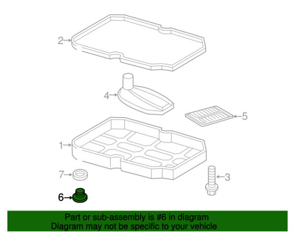 A0009976532 - NEW MERCEDES-BENZ SPRINTER G-CLASS TRANSMISSION DRAIN ANIMAL A0009976532 GENUINE
