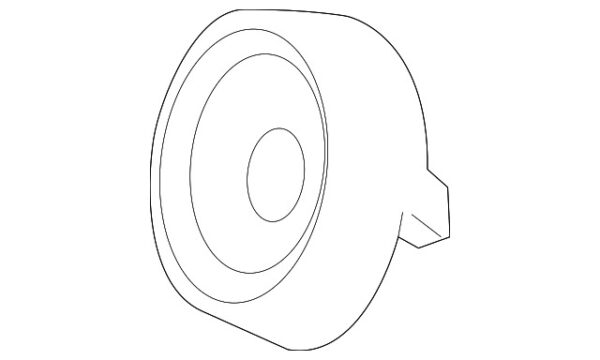 A0009980843 - Mercedes-Benz Package Tray Trim Clip A0009980843