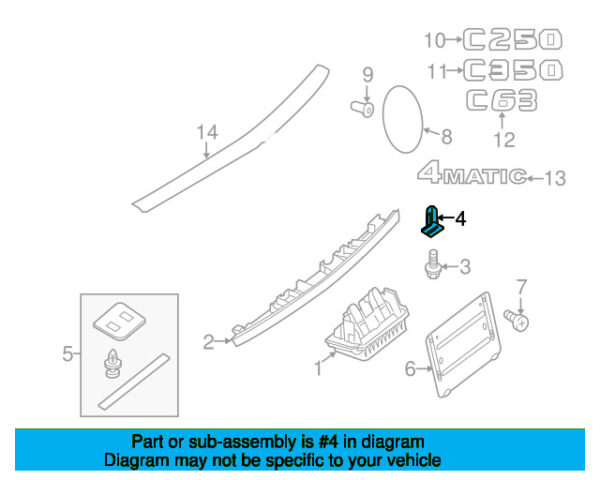 A0009982685 - Mercedes-Benz Lid Finish Panel Nut A0009982685