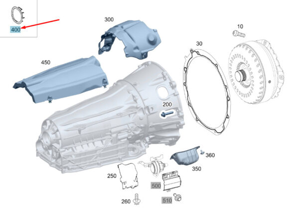 A0009988890 - NEW MERCEDES-BENZ GLE W167 ACCESS OPENING IN OLPAN CAP A0009988890 ORIGINAL