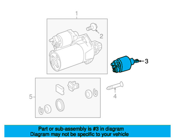 A0011529210 - Mercedes-Benz Starter Solenoid A0011529210
