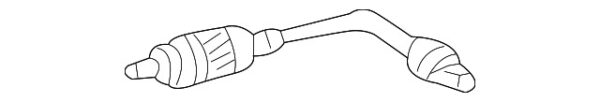 A0015408017 - NEW MERCEDES-BENZ CLK C-CLASS FRONT LEFT OXYGEN SENSOR A0015408017