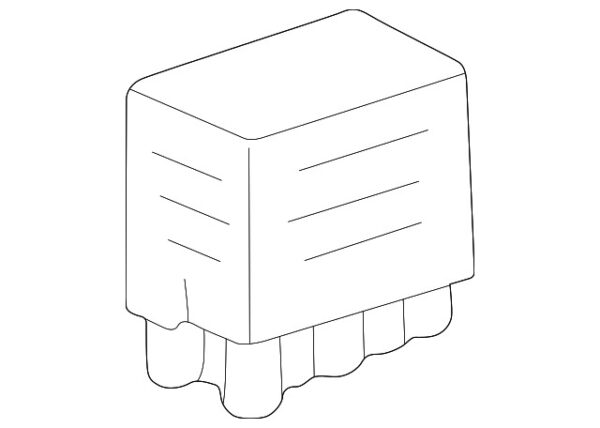 A0015426519 - Mercedes-Benz ABS Relay A0015426519