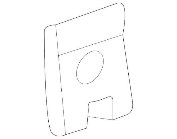A0019902156 - NEW MERCEDES-BENZ M CLASS QUARTER PANEL TRIM PANEL GROOVE A0019902156 GENUINE