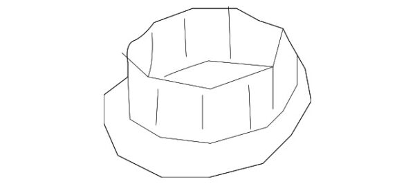 A0019985501 - Mercedes-Benz rear floor plug A0019985501
