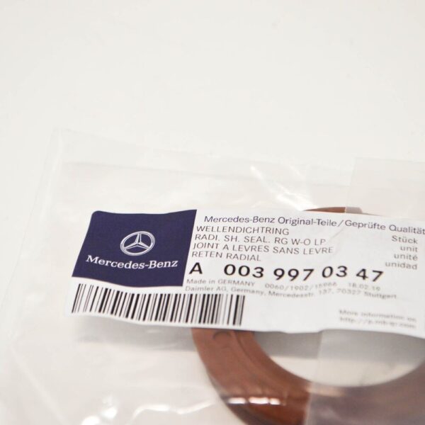 A0039970347 - NEW MERCEDES-BENZ S-CLASS W126 FRONT CRANKSHAFT SEAL A0039970347 OEM