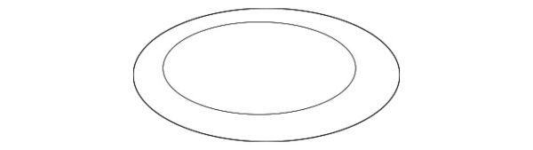 A0039976440 - Mercedes-Benz Main Brake Cylinder Container Lid Gasket A0039976440