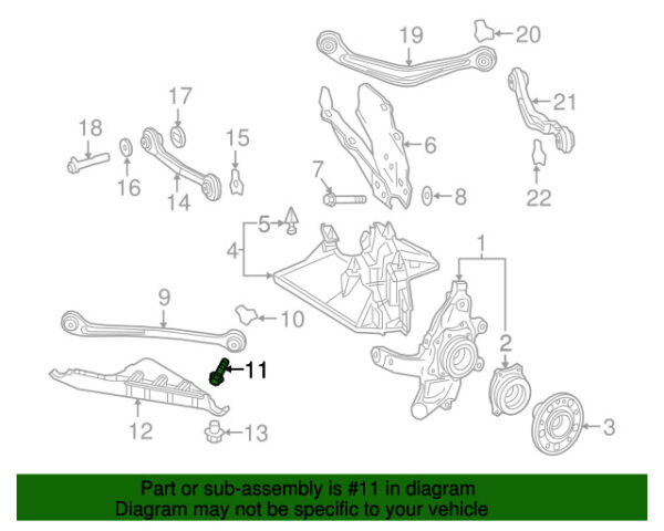 A0049906405 - NEW MERCEDES-BENZS CLASS SUSPENSION SUSTAINABLE BOLT A0049906405 GENUINE