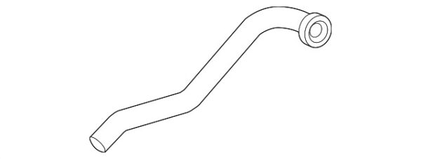 A0058320267 - NEW MERCEDES-BENZ SPRINTER CLASS HVAC HEATING HOSE OUTLET PIPE A0058320267