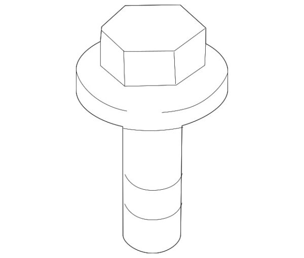 A0069900900 - NEW MERCEDES-BENZ METRIS CLASS SUSPENSION STRUT MOUNT BOLT A0069900900 GENUINE