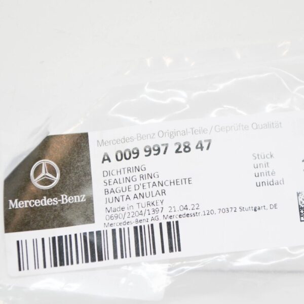 A0099972847 - Mercedes-Benz G W463 Front Axle Gasket Ring A0099972847 NEW GENUINE