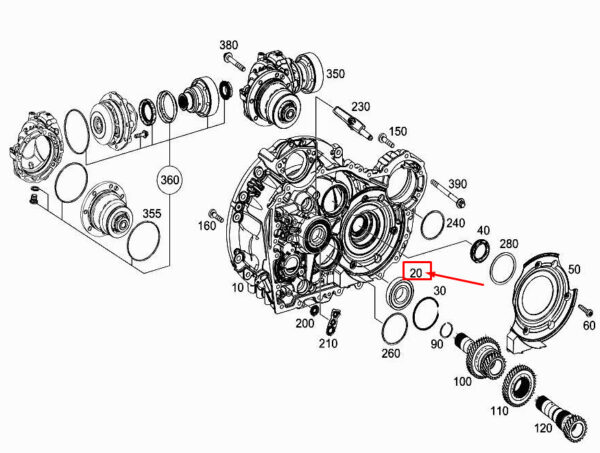 A0109818325 - NEW MERCEDES-BENZ A W177 CLUTCH DEEP GROVE BALL BEARING A0109818325 GENUINE
